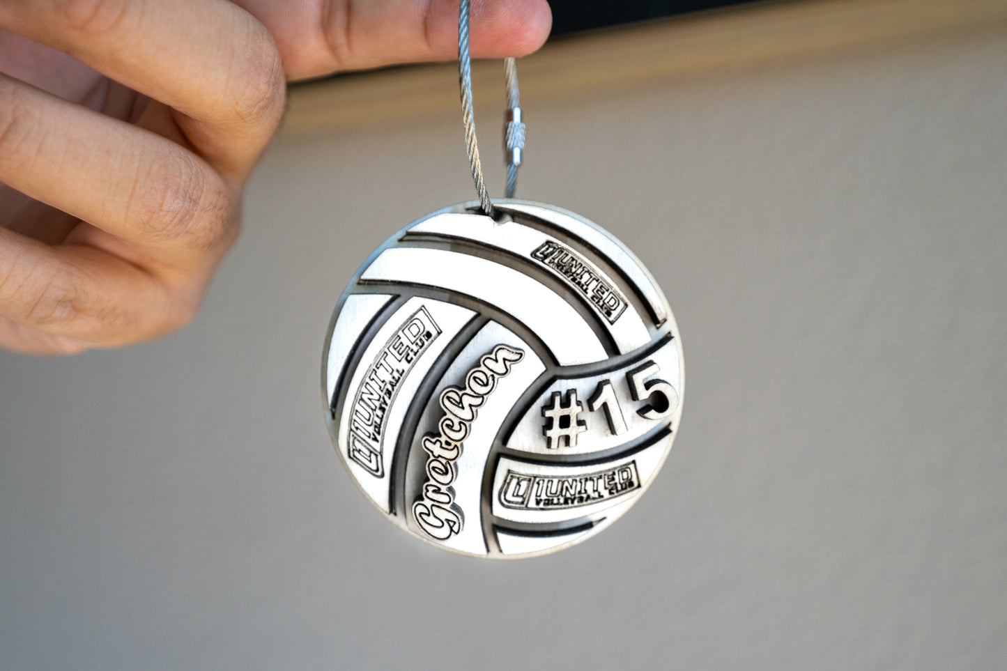 Personalized 3D Sports Ornament