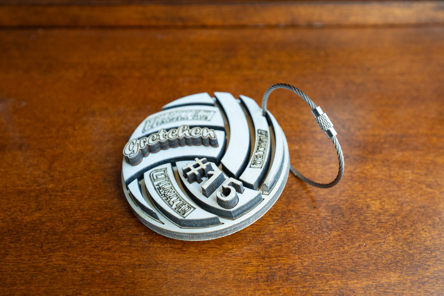 Personalized 3D Sports Ornament