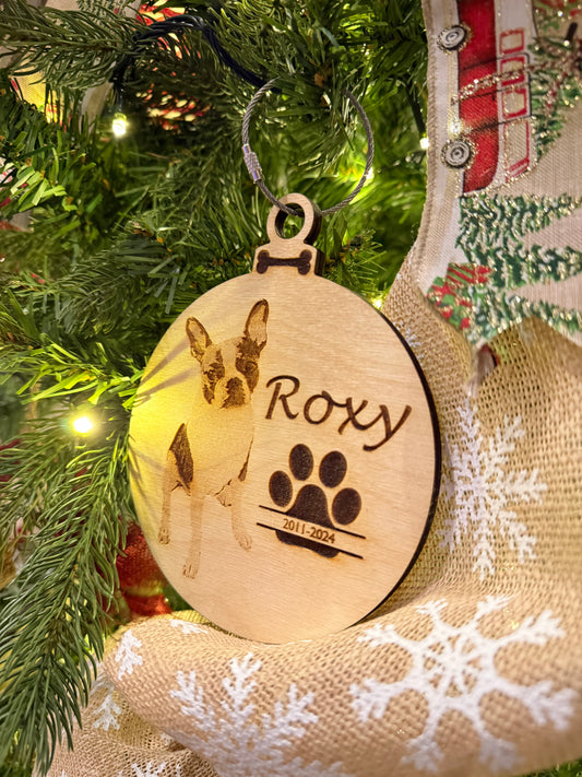 Large Custom Pet Ornament