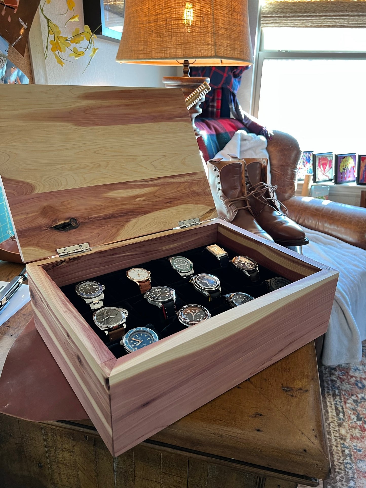 Engraved Watch Case